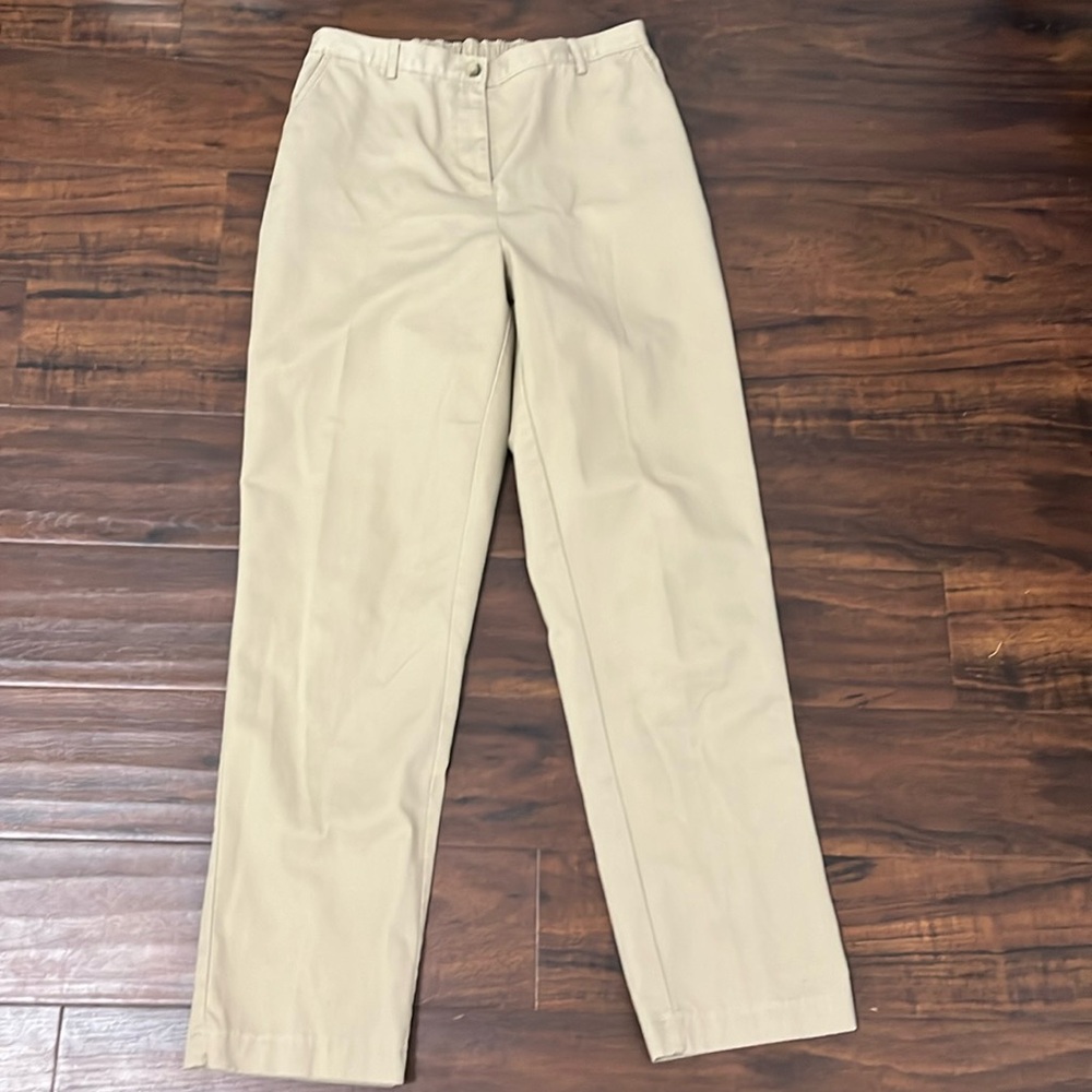 COPY - Women size 10 lands end straight leg pant